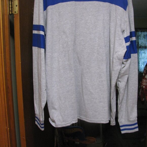 NEW YORK NY  GIANTS NFL EMBROIDERED LONG SLEEVE SHIRT SIZE XL NWOT????? GORGEOUS - Picture 7 of 8